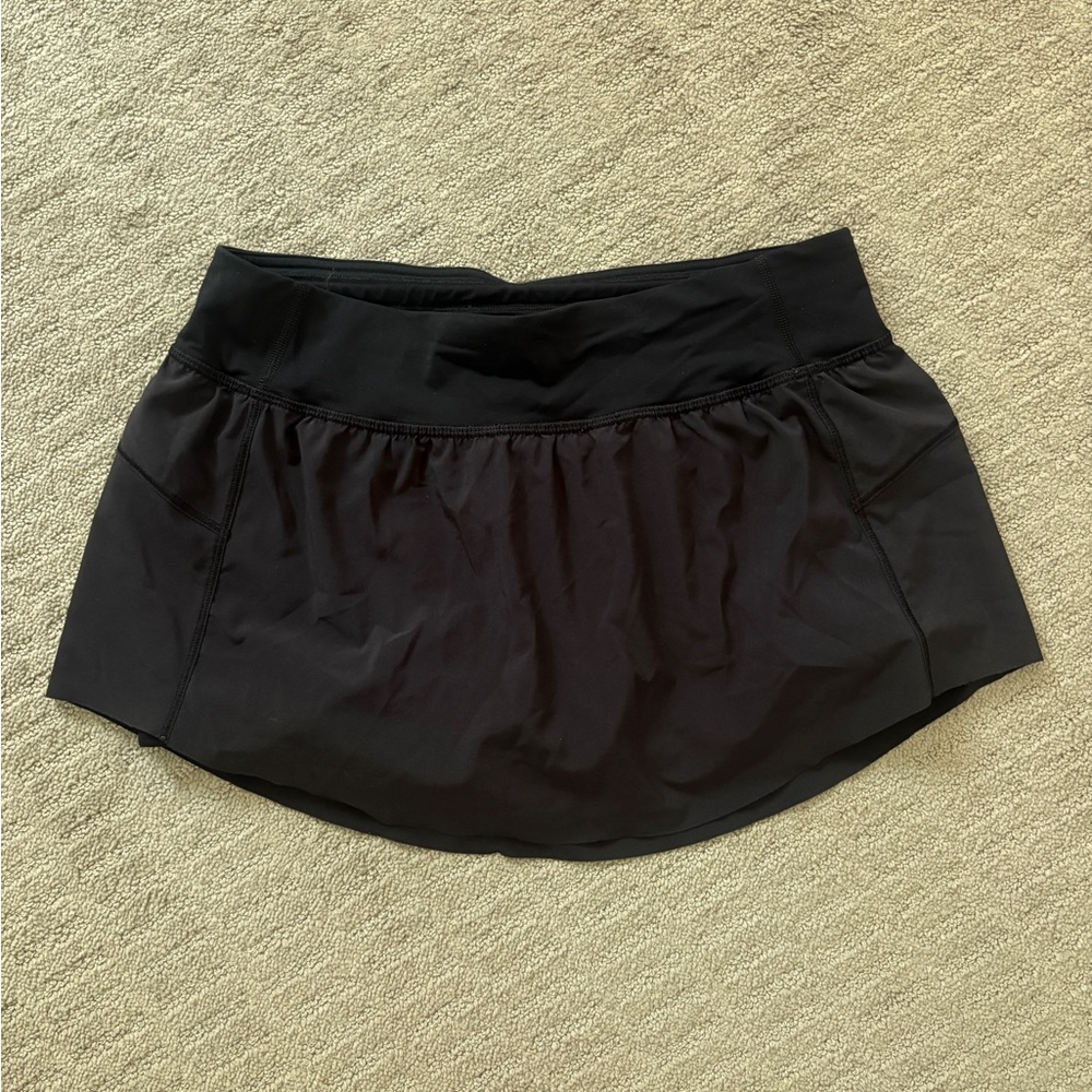 Lululemon Athletica Charcoal Skort